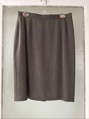 Taupe Pencil Skirt, size 12